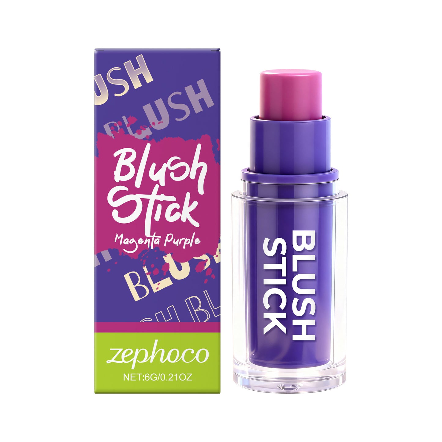 Zephoco Cream Blush Stick – Creamy Blendable Color for Natural Cheeks