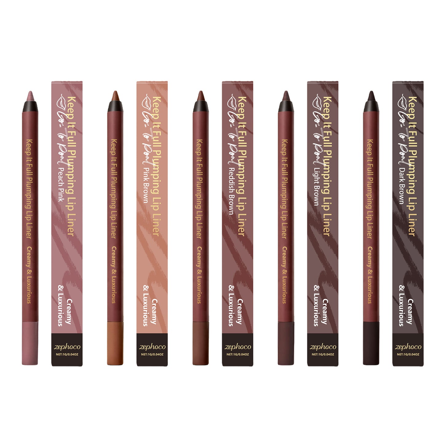 Zephoco Creamy Lip Liner – Smooth Definition & Vivid Lip Look