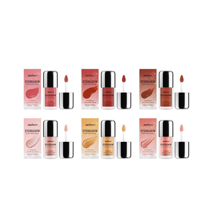 Sombra de ojos líquida Zephoco: secado rápido, suave y resistente a las manchas (varios tonos)