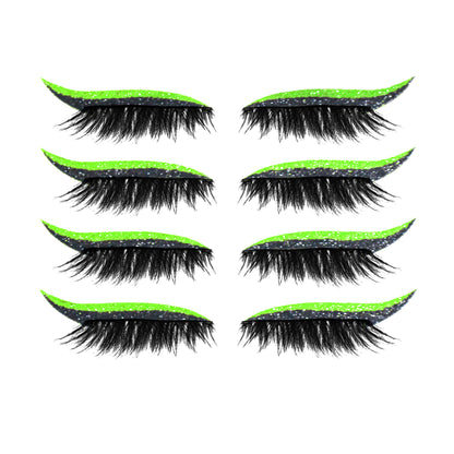 7-Color Multi-Style False Eyelashes Set – Soft, Lightweight & Easy for Beginners