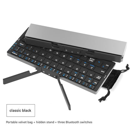 BOW Foldable Bluetooth Keyboard – Portable Keyboard for Tablets & Smartphones