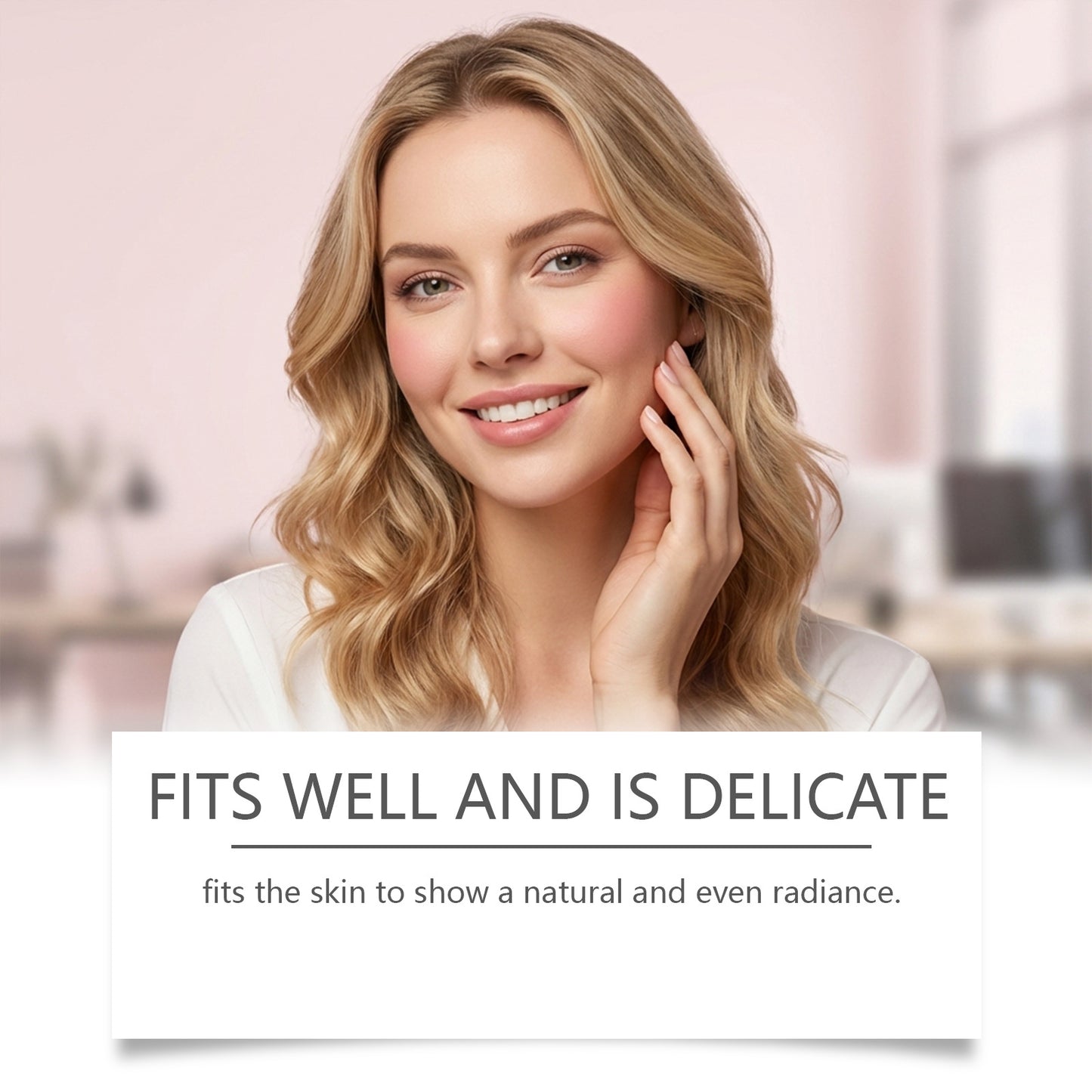 Zephoco Soft Luminous Powder Blush – Lightweight, Blendable Cheek Color