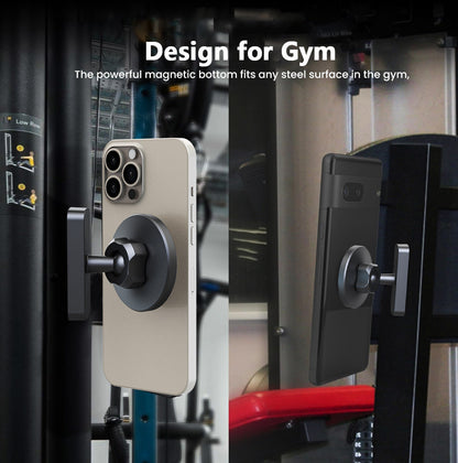 360° Dual-Sided Magnetic Phone Mount with N52 Strong Magnet
