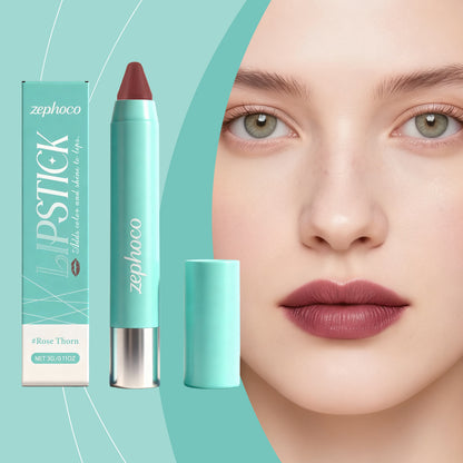 Crayon à lèvres Zephoco – Couleur longue tenue et fini hydratant