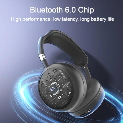 Casque de jeu sans fil LK51 avec éclairage RGB – Casque Bluetooth supra-auriculaire