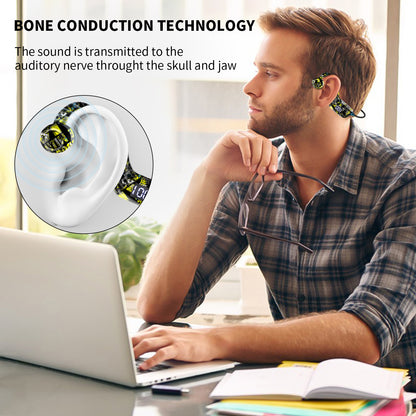 Écouteurs Bluetooth à conduction osseuse AKZ-G9 – Conception à oreille ouverte, affichage LED et longue autonomie