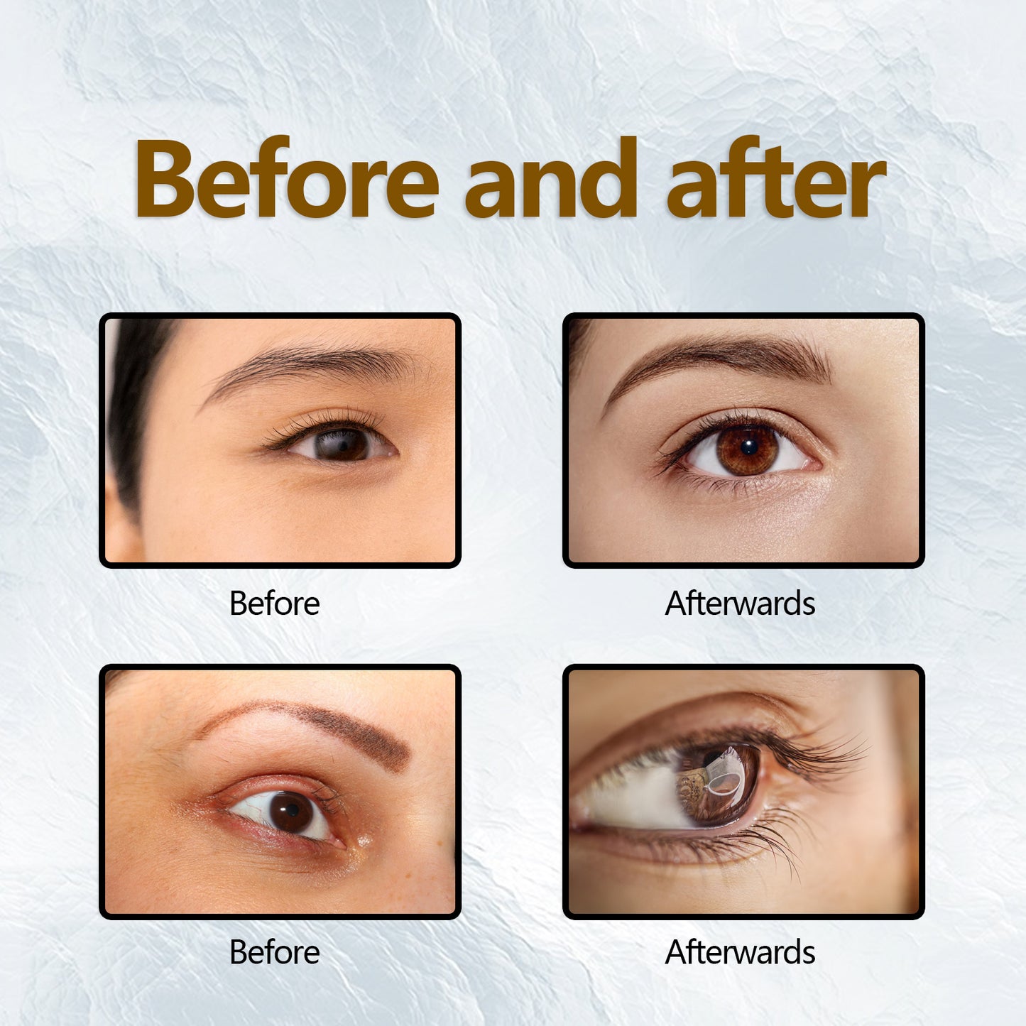 Suero para el Crecimiento de Pestañas EELHOE – Máscara Nutritiva y Alargadora | Pestañas más Gruesas, Oscuras y Gruesas