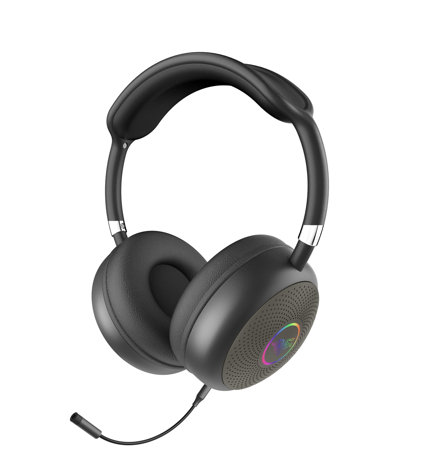 Casque de jeu sans fil LK51 avec éclairage RGB – Casque Bluetooth supra-auriculaire