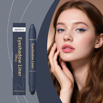 Delineador de ojos Zeyhoco de doble punta: suave, duradero y resistente a las manchas