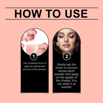 Zephoco Soft Luminous Blush: rubor en polvo ligero y brillante con acabado de brillo natural