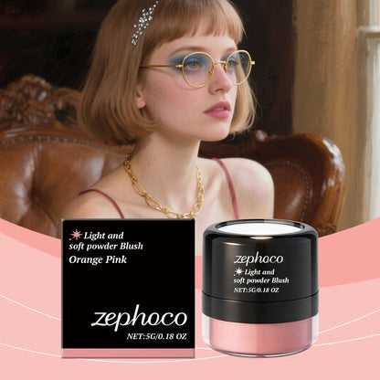 Zephoco Light & Soft Powder Blush (Multiple Shades)