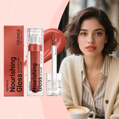 Zephoco Nourishing Lip Gloss – Glazed Shine for Smooth, Defined Lips