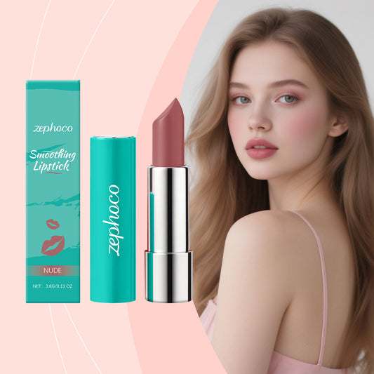 Zephoco Smoothing Lipstick – Glossy Finish & Comfortable Wear