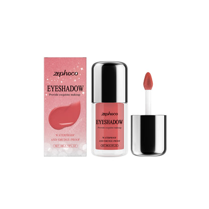 Sombra de ojos líquida Zephoco: secado rápido, suave y resistente a las manchas (varios tonos)