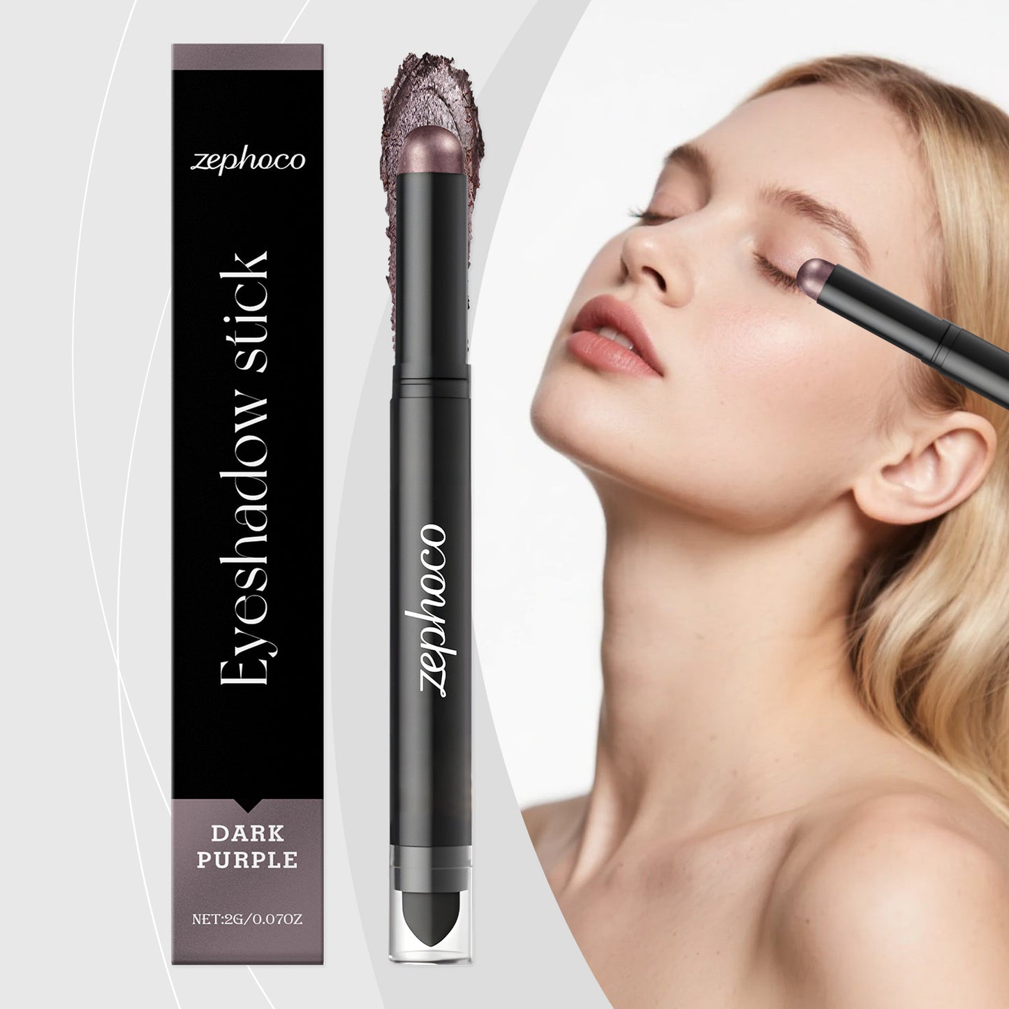 Zeylkoo Eyeshadow Stick – Smooth, Waterproof & Easy-Blend Eye Color Pen