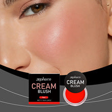 Zephoco Cream Blush – Lightweight Buildable Cream Blush with Smooth Color Payoff