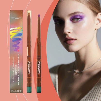 Zephoco Supernova Gel Eyeliner Multichrome – Stylo eyeliner à couleur changeante