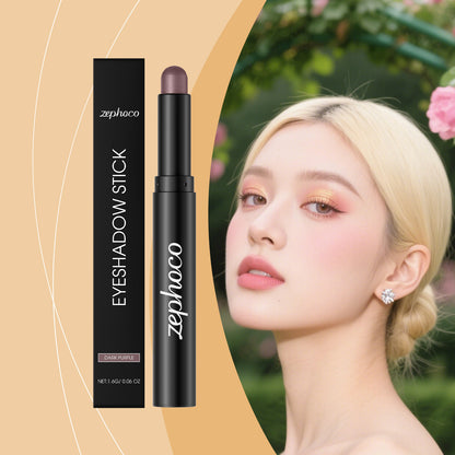 Zephoco Waterproof Eyeshadow Stick – Long-Lasting Shine, Smooth Application & Eye-Enhancing Effect