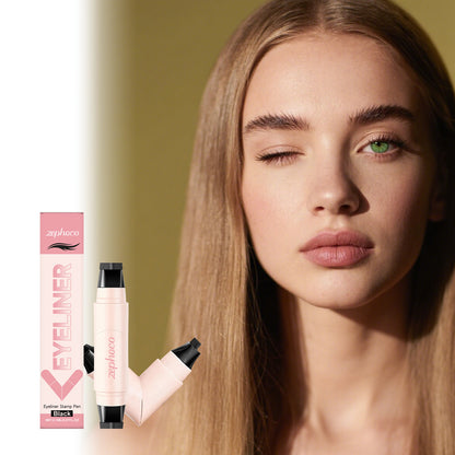 Zephoco Eyeliner Stamp Pen – Quick Winged Eye Makeup Tool