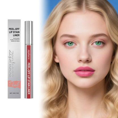 Zephoco Peel-Off Lip Stain Liner – Smooth Color Finish (Multi Shades)