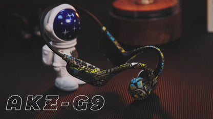 Écouteurs Bluetooth à conduction osseuse AKZ-G9 – Conception à oreille ouverte, affichage LED et longue autonomie