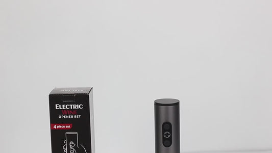 Rechargeable Electric Wine Opener Set – 4-in-1 Automatic Corkscrew Kit