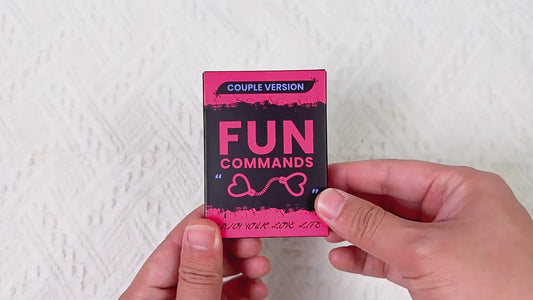 Fun Commands Scratch-Off Cards for Couples – Boy & Girl Interactive Game (46 Cards) (18+)
