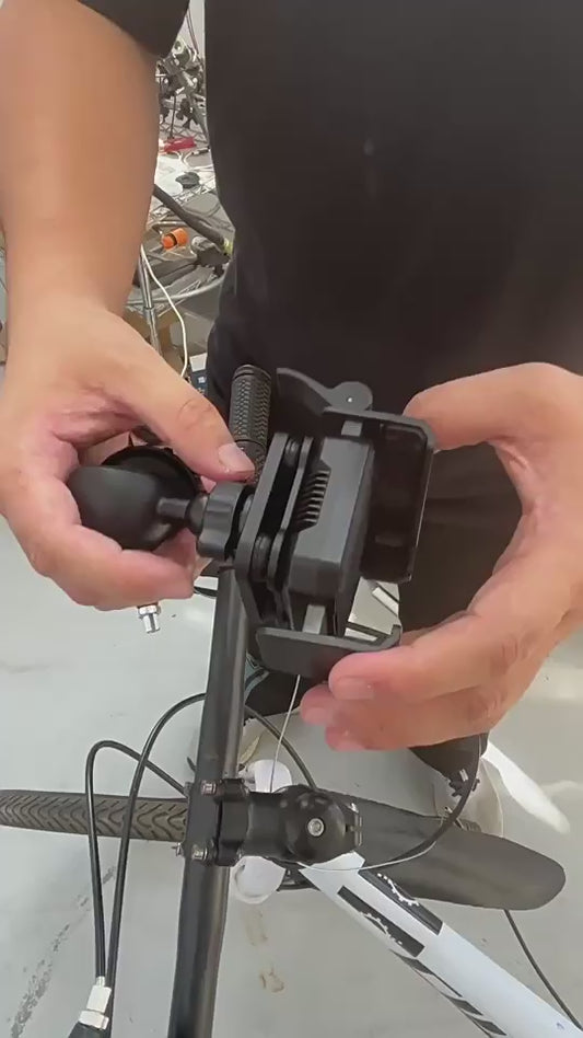 Anti-Vibration Bicycle Phone Mount – Secure Handlebar Holder for Cycling & Recording