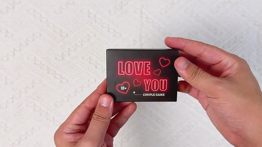 LOVE YOU Truth Cards for Couples – Romantic Icebreaker Game (50 Cards) (18+)
